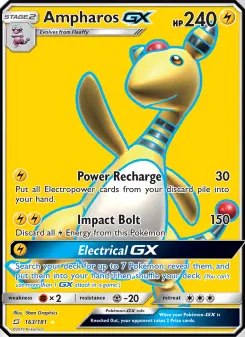 Ampharos-GX 163 — Team Up