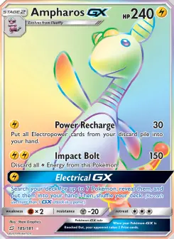 Ampharos-GX 185 — Team Up