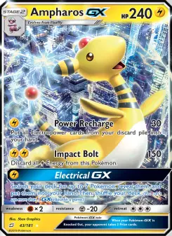 Ampharos-GX — Team Up #43