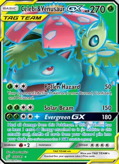 Celebi & Venusaur-GX 159 — Team Up