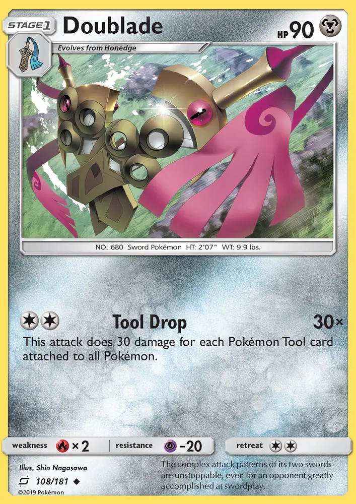 Doublade 108 — Team Up 108, Normal finish