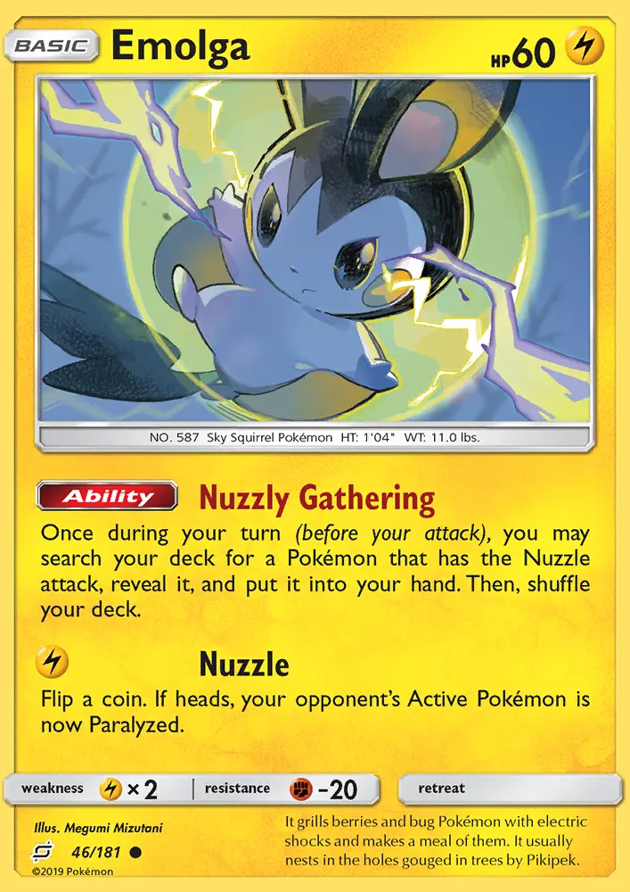 Emolga 46 — Team Up 46, Normal finish