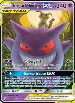 Gengar & Mimikyu-GX 53 — Team Up