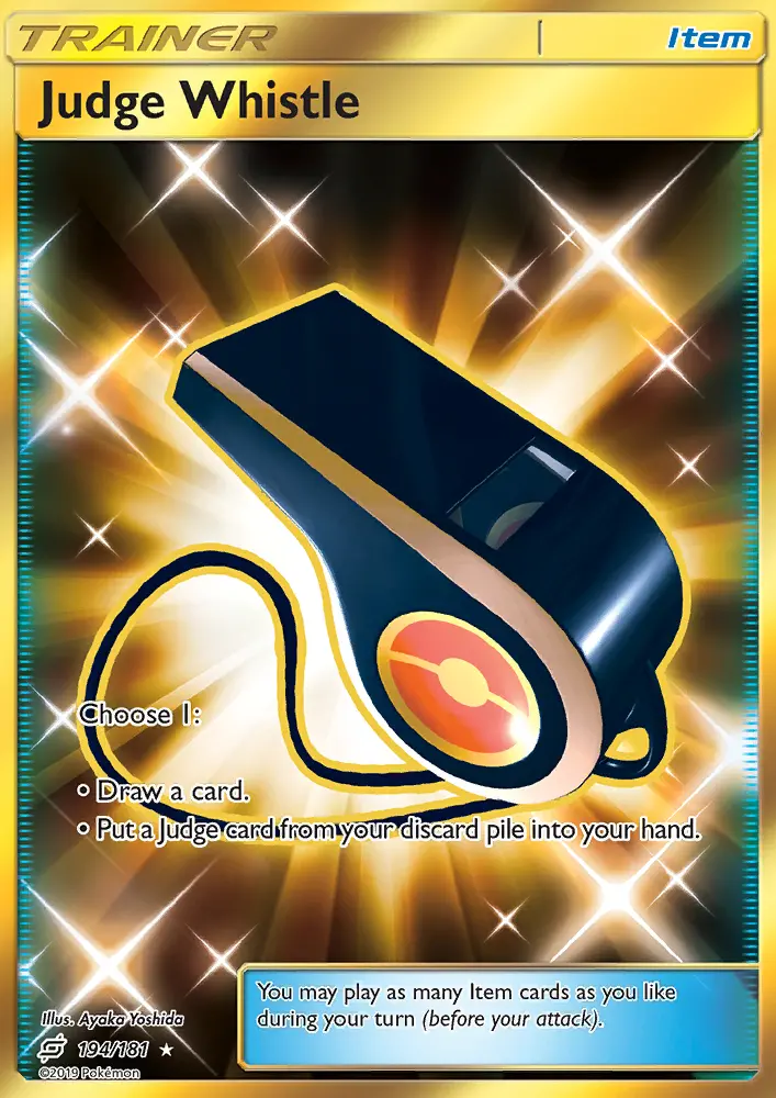Judge Whistle 194 — Team Up 194, Holofoil finish