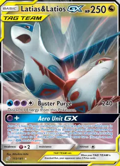Latias & Latios-GX 113 — Team Up