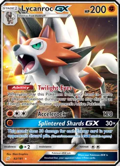 Lycanroc-GX — Team Up #82
