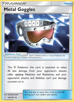 Metal Goggles 148 — shown as an example of the Reverse Holofoil finish