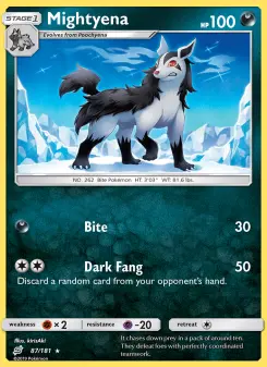 Mightyena — Team Up #87