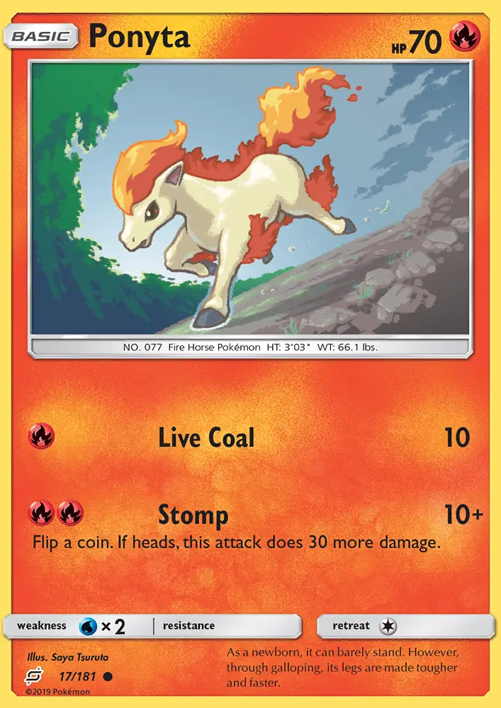 Ponyta 17 — Team Up 17, Normal finish