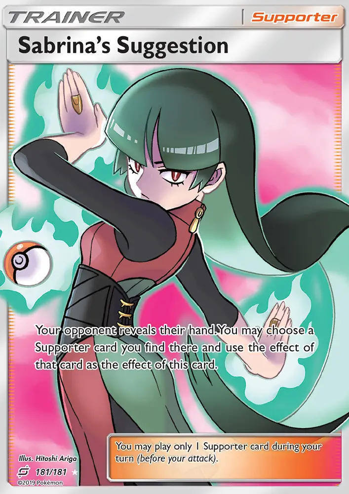 Sabrina's Suggestion 181 — Team Up 181, Holofoil finish