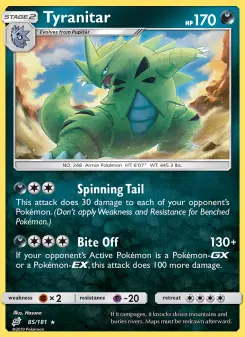 Tyranitar — Team Up #85