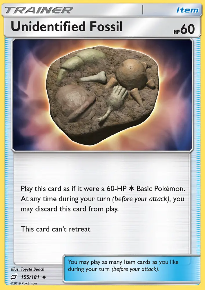 Unidentified Fossil 155 — Team Up 155, Normal finish