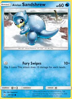 Alolan Sandshrew — Ultra Prism #28