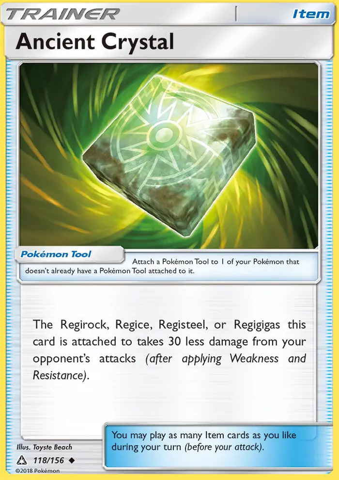 Ancient Crystal 118 — Ultra Prism 118, Normal finish