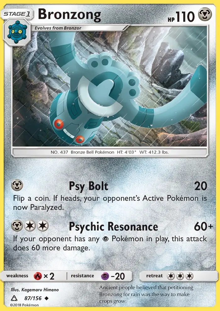 Bronzong 87 — Ultra Prism 87, Normal finish