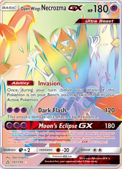 Dawn Wings Necrozma-GX 161 — Ultra Prism