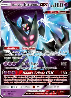 Dawn Wings Necrozma-GX — Ultra Prism #63