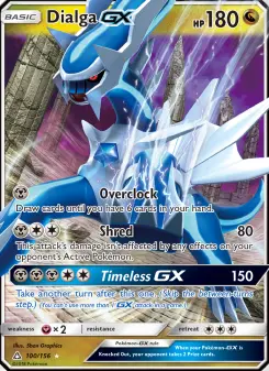 Dialga-GX 100 — Ultra Prism