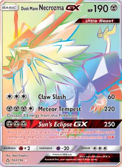 Dusk Mane Necrozma-GX 163 — Ultra Prism