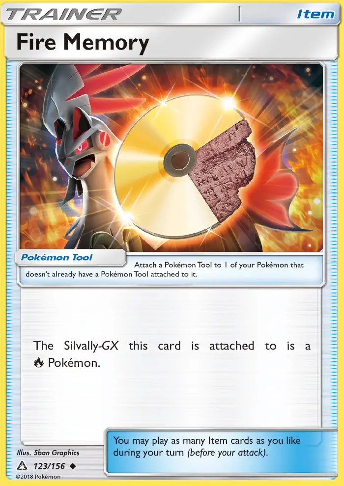 Fire Memory 123 — Ultra Prism 123, Normal finish