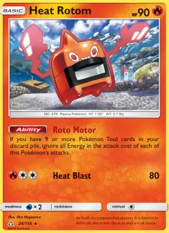 Heat Rotom — Ultra Prism #24