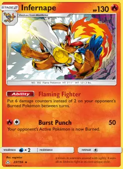 Infernape 23 — Ultra Prism