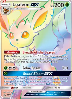 Leafeon-GX — Ultra Prism #157