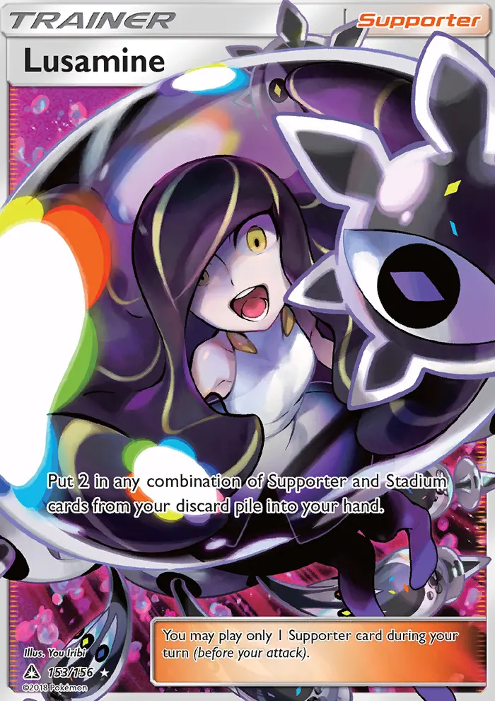Lusamine 153 — Ultra Prism 153, Holofoil finish