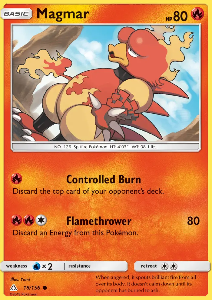 Magmar 18 — Ultra Prism 18, Normal finish
