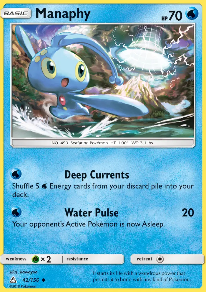 Manaphy 42 — Ultra Prism 42, Normal finish