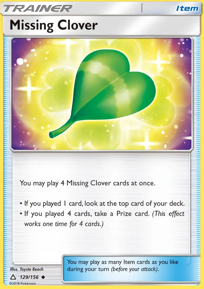 Missing Clover 129 — Ultra Prism 129, Normal finish