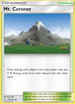 Mt. Coronet 130 — shown as an example of the Holofoil finish
