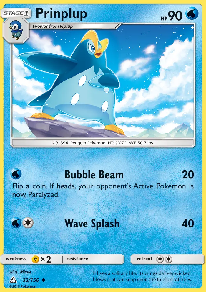 Prinplup 33 — Ultra Prism 33, Normal finish