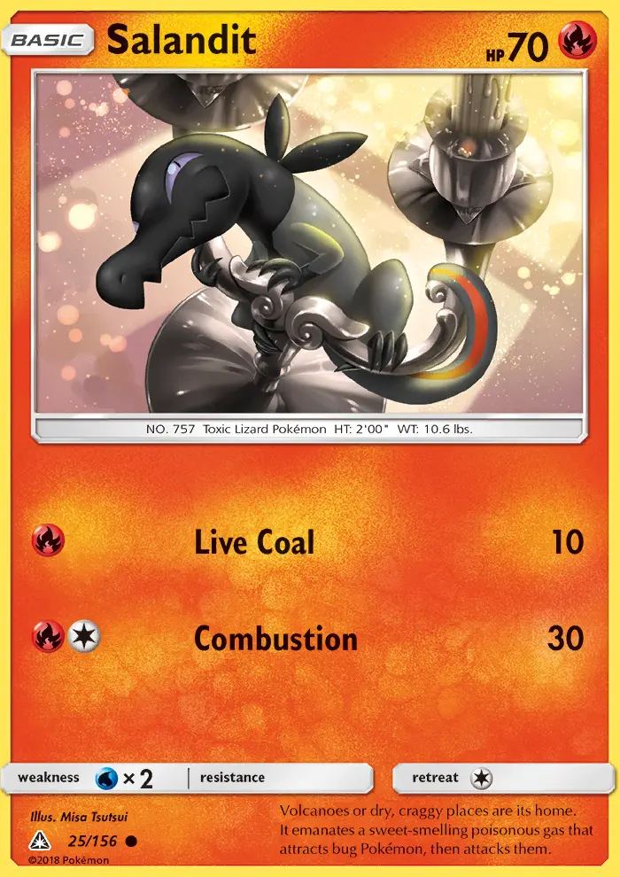 Salandit 25 card from Ultra Prism