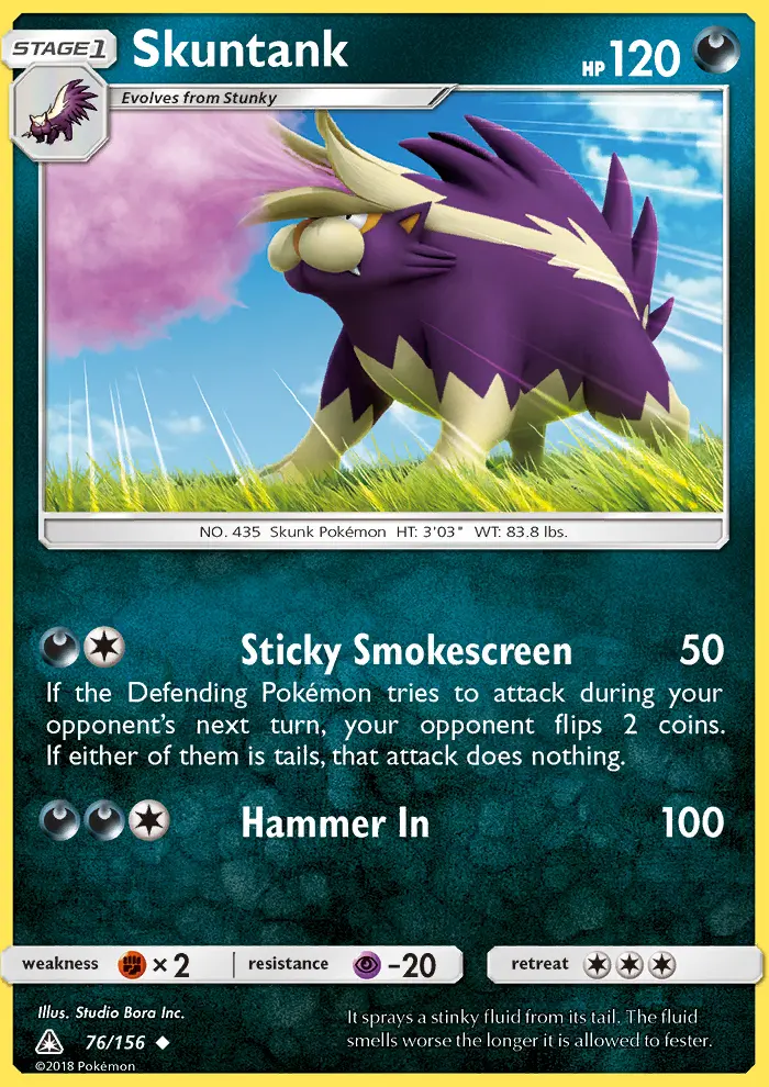 Skuntank 76 — Ultra Prism 76, Normal finish