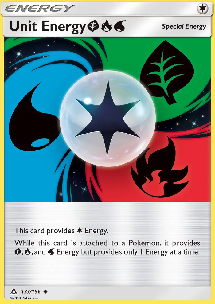 Unit Energy GrassFireWater 137 — Ultra Prism 137, Normal finish