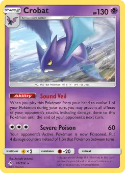 Crobat — Unbroken Bonds #66