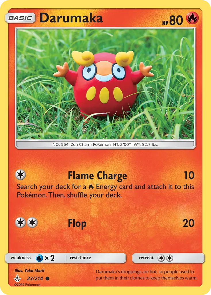 Darumaka 23 card from Unbroken Bonds