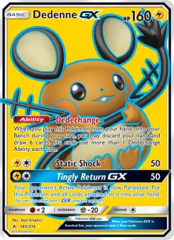 Dedenne-GX — Unbroken Bonds #195a