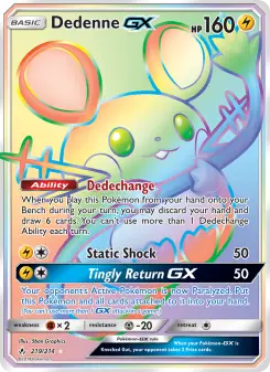 Dedenne-GX — Unbroken Bonds #219