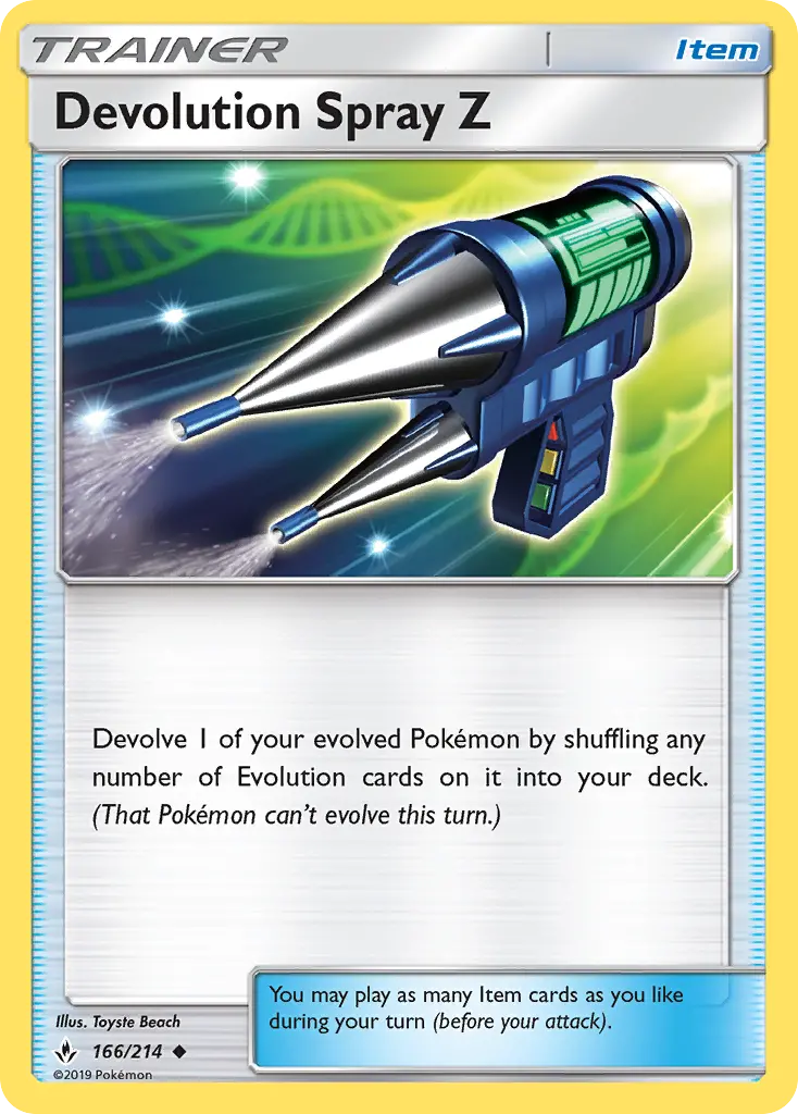 Devolution Spray Z 166 — Unbroken Bonds 166, Normal finish