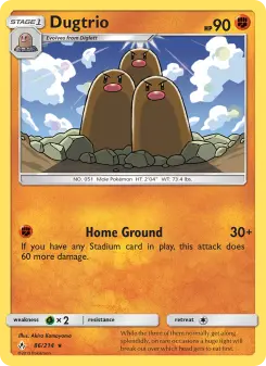 Dugtrio — Unbroken Bonds #86