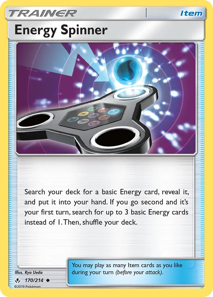 Energy Spinner 170 — Unbroken Bonds 170, Normal finish