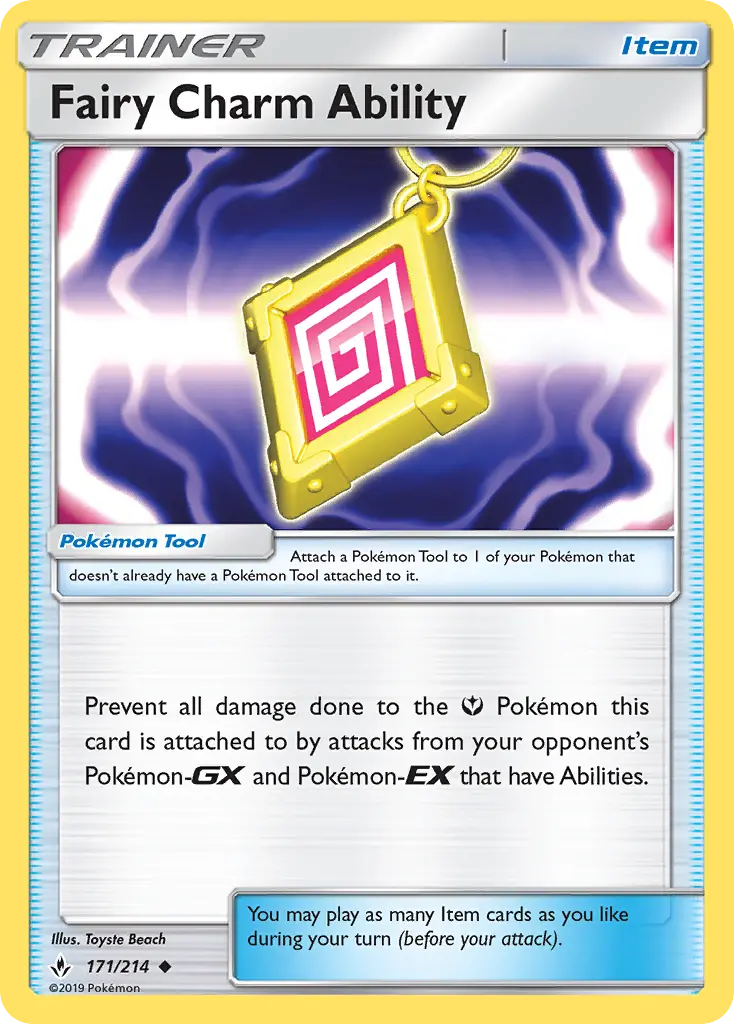 Fairy Charm Ability 171 card from Unbroken Bonds