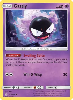 Gastly — Unbroken Bonds #67