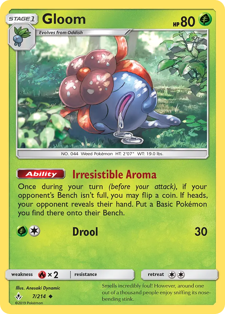 Gloom 7 — Unbroken Bonds 7, Normal finish