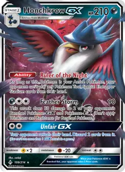 Honchkrow-GX — Unbroken Bonds 109