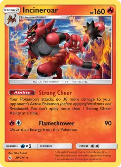 Incineroar — Unbroken Bonds 29