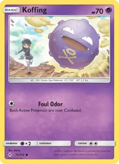 Koffing — Unbroken Bonds #73