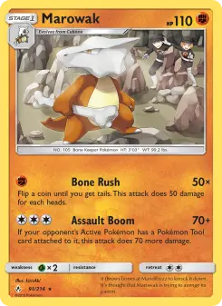 Marowak 91 — Unbroken Bonds